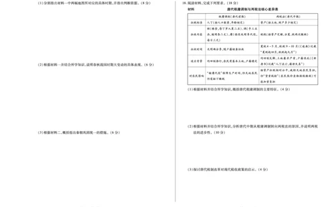 历史湖南高一上期中_2025年11月高一试卷_251125天一大联考&middot;湖南湘一名校2025-2026学年高一上学期期中考试（全科）