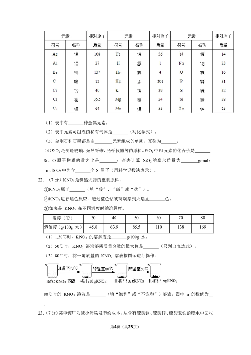 2019年上海市奉贤区中考化学二模试卷（含解析版）_0122026上海中考一模二模真题试卷_2025-2012年_5.上海中考化学一模二模（12-24）_二模_2019年上海市中考化学二模试卷（17份）