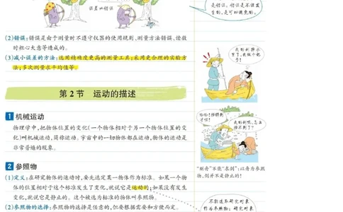 初中物理（八年级上册）彩色学霸笔记_《初中全科目知识点汇总》_初中物理知识点汇总