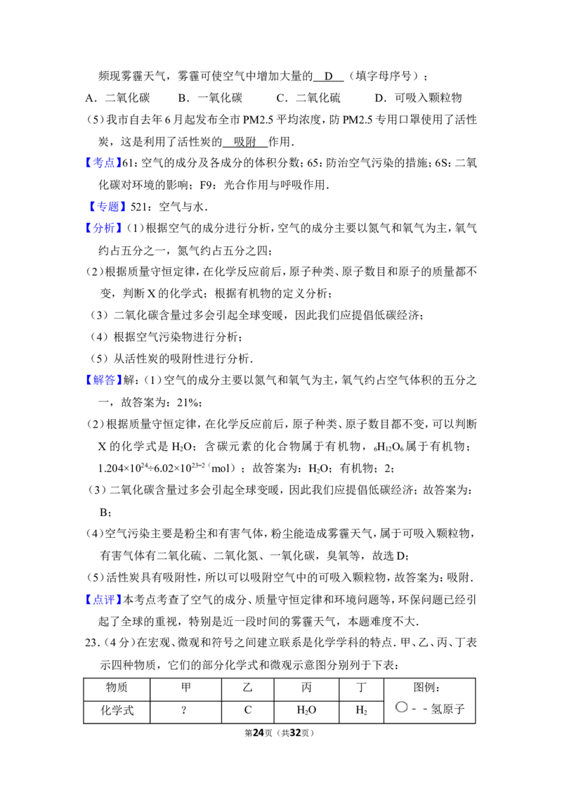 2013年上海市奉贤区中考化学二模试卷_0122026上海中考一模二模真题试卷_2025-2012年_5.上海中考化学一模二模（12-24）_二模_2013年上海市中考化学二模试卷（16份）