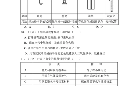 2013年上海市奉贤区中考化学二模试卷_0122026上海中考一模二模真题试卷_2025-2012年_5.上海中考化学一模二模（12-24）_二模_2013年上海市中考化学二模试卷（16份）