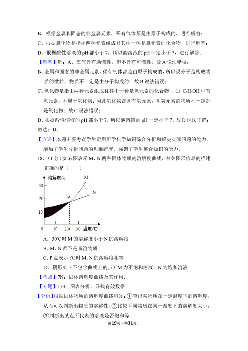 2012年上海市奉贤区中考化学二模试卷_0122026上海中考一模二模真题试卷_2025-2012年_5.上海中考化学一模二模（12-24）_二模_2012年上海市中考化学二模试卷（17份）