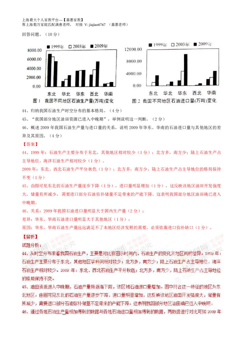 2015年普通高等学校招生全国统一考试（上海卷）地理试题精编版（解析版）_0122026上海中考一模二模真题试卷_2026年上海一模_上海1500初中高中试卷_高中_高考真题_8.上海高考地理2023-2014