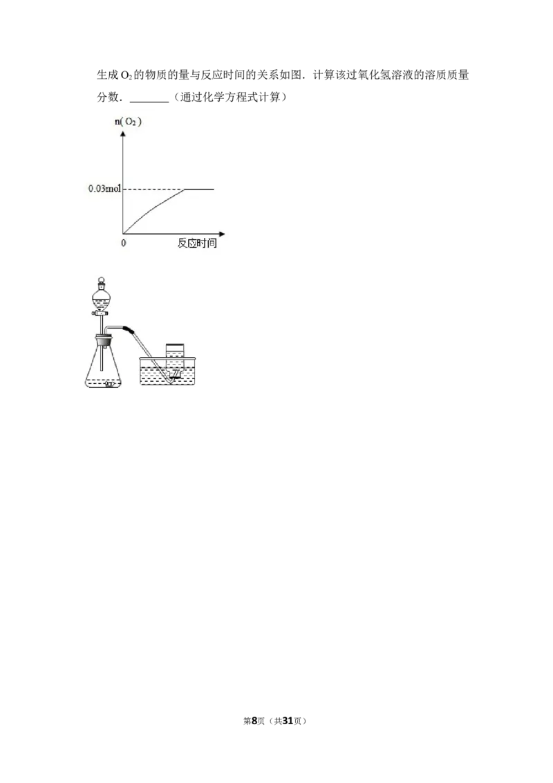 2012年上海市长宁区中考化学二模试卷_0122026上海中考一模二模真题试卷_2025-2012年_5.上海中考化学一模二模（12-24）_二模_2012年上海市中考化学二模试卷（17份）