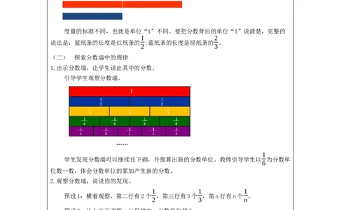 分数的意义(第2课时)_教学设计_小学数学人教版单独教案（1-6上下册）_《智慧教育教案》1-6上下册（25秋）_1-6下册_5年级下册（教案）新插图_第4单元分数的意义和性质