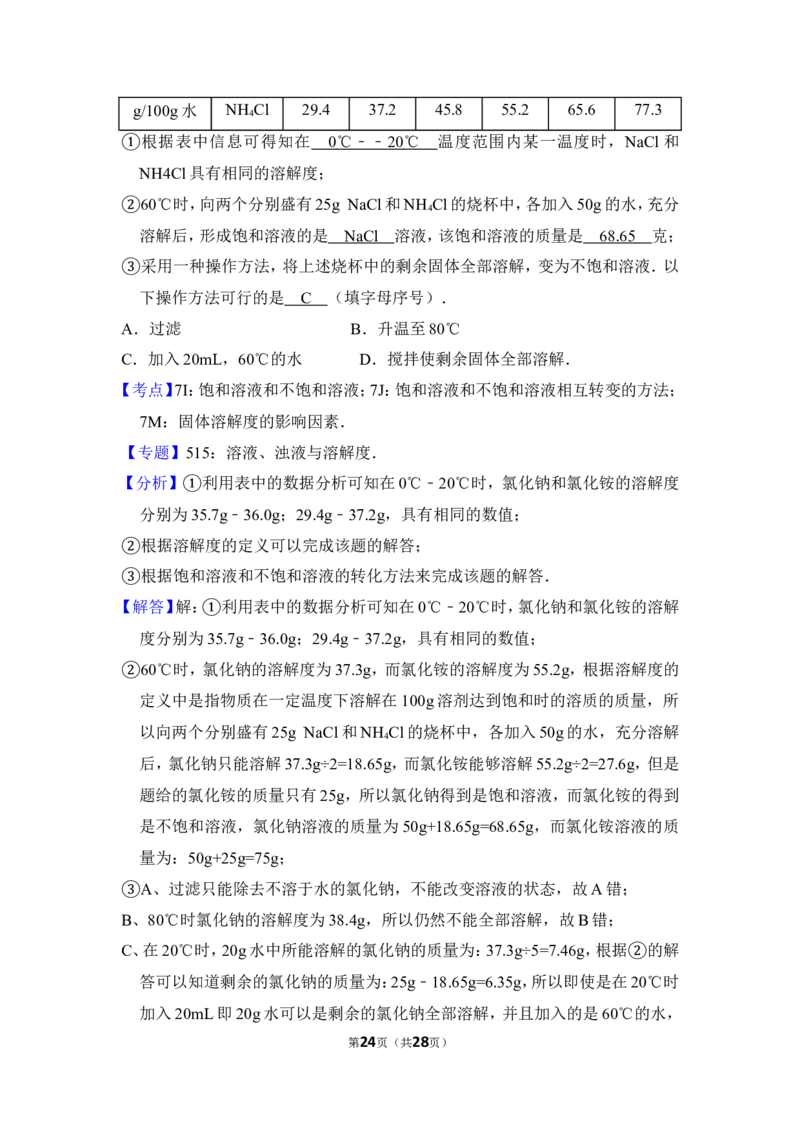 2012年上海市卢湾区中考化学一模试卷_0122026上海中考一模二模真题试卷_2025-2012年_5.上海中考化学一模二模（12-24）_一模_2012年上海市中考化学一模试卷（17份）