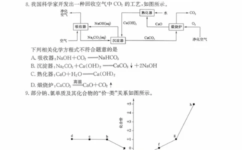 化学试题_2025年10月高一试卷_251025河南省TOP二十名校2025-2026学年高一上学期10月调研考试（全）_河南省TOP二十名校2025-2026学年高一上学期10月调研考试化学试题（图片版，含解析）