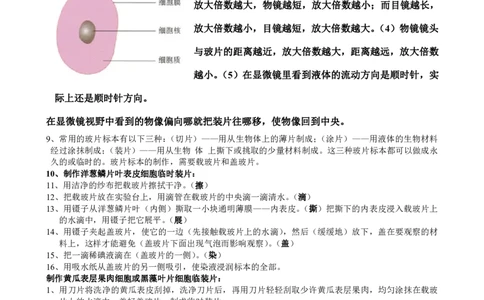 初中生物必考知识点汇总_《初中全科目知识点汇总》_初中生物知识点汇总