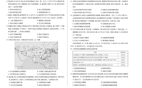 历史天一大联考&middot;海南省2025-2026学年高一年级学业水平诊断（一）_2025年11月高一试卷_251117天一大联考&middot;海南省2025-2026学年高一年级学业水平诊断（一）（全）