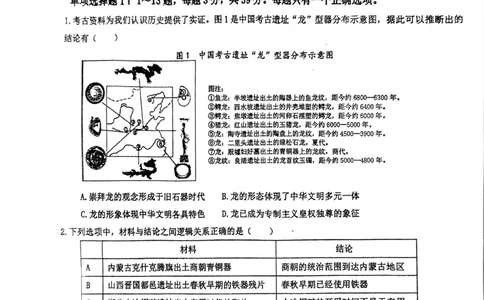 历史_2024年11月试卷_1125海南省先锋联盟2024-2025学年高一上学期11月期中考试_海南省先锋联盟2024-2025学年高一上学期11月期中考试历史试题含答案_历史