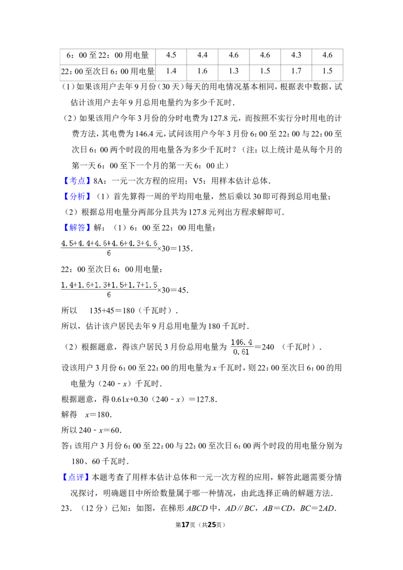 2013年上海市闵行区中考数学二模试卷_0122026上海中考一模二模真题试卷_2025-2012年_2.上海中考数学一模二模（12-24）_二模_2013年上海市中考数学二模试卷（16份）