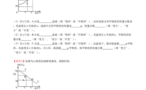 第4讲溶液的浓度-溶质的质量分数（原卷版）_初中全科电子版试卷练习试题_化学_9年级上下册化学试题_9年级下试题_人教化学九年级下专项练习（013份）