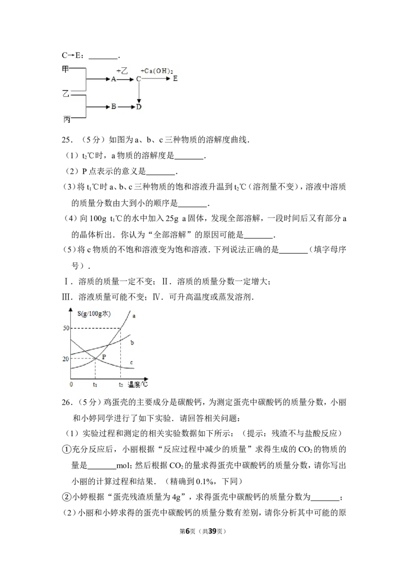 2013年上海市闵行区中考化学一模试卷_0122026上海中考一模二模真题试卷_2025-2012年_5.上海中考化学一模二模（12-24）_一模_2013年上海市中考化学一模试卷（16份）