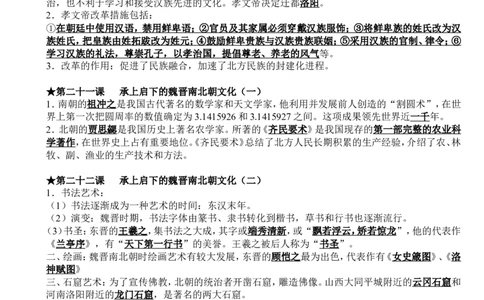 初中历史全册知识点全覆盖_《初中全科目知识点汇总》_初中历史知识点汇总