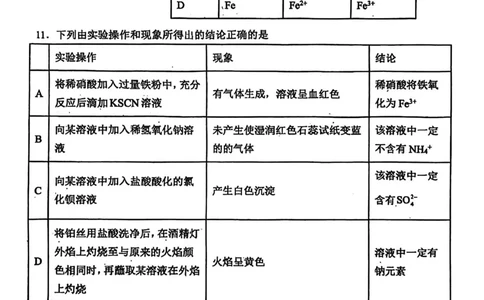 化学试卷_2026年02月高一试卷_260219河南省实验中学2025-2026高一上学期期末（全）_河南省实验中学2025-2026高一上学期期末化学试题含答案