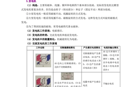 课时20.5磁生电（教师版）_初物_八年级上下册+九年级全一册物理_九年级物理全一册_讲义_2025版