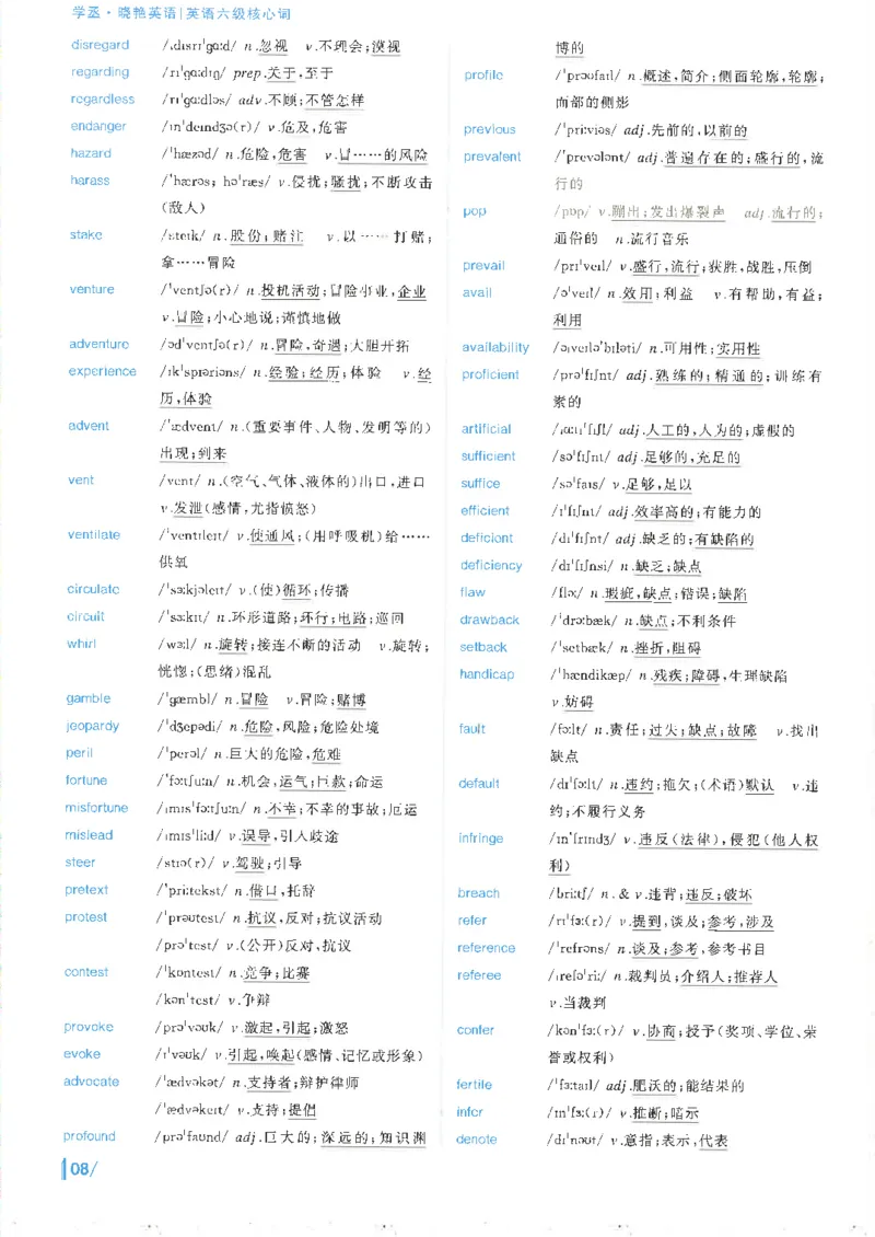 英语六级核心词完整版_2025刘晓燕四六级_2025年12月刘晓燕六级全程班_00讲义资料_就这样过英语六级（真题+模拟）电子资料）_英语六级核心词