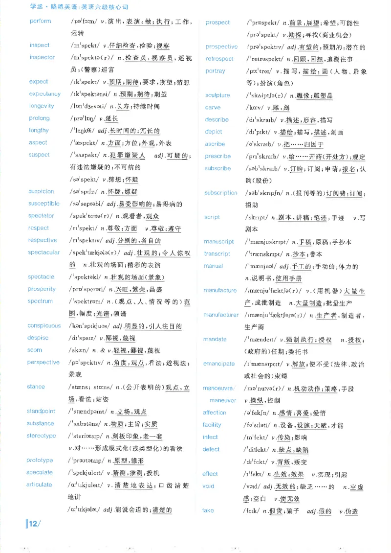 英语六级核心词完整版_2025刘晓燕四六级_2025年12月刘晓燕六级全程班_00讲义资料_就这样过英语六级（真题+模拟）电子资料）_英语六级核心词