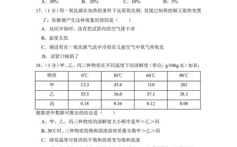 2014年上海市嘉定区中考化学一模试卷_0122026上海中考一模二模真题试卷_2025-2012年_5.上海中考化学一模二模（12-24）_一模_2014年上海市中考化学一模试卷（15份）
