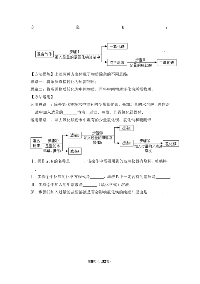 2015年上海市奉贤区中考化学二模试卷_0122026上海中考一模二模真题试卷_2025-2012年_5.上海中考化学一模二模（12-24）_二模_2015年上海市中考化学二模试卷（16份）