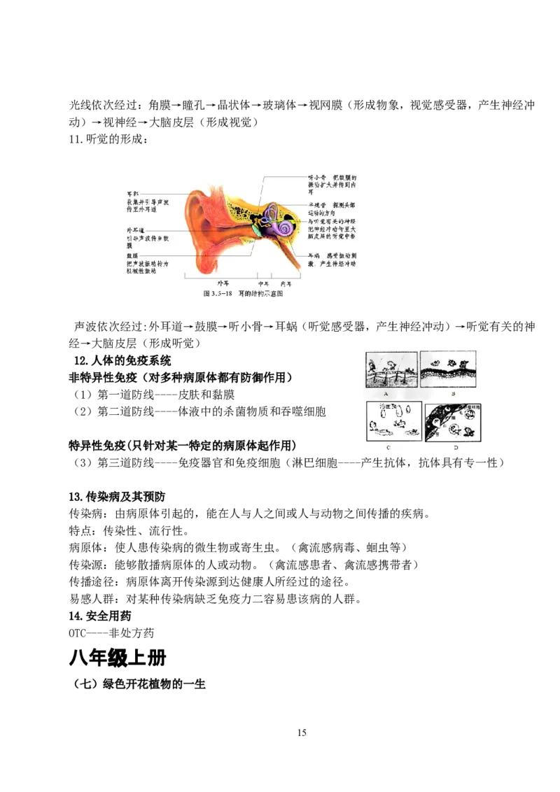 初中生物知识点大全济南版_《初中全科目知识点汇总》_初中生物知识点汇总