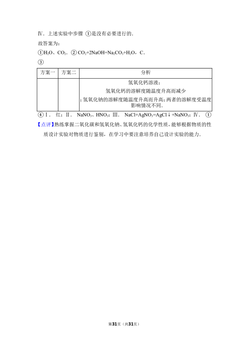 2014年上海市浦东区中考化学二模试卷_0122026上海中考一模二模真题试卷_2025-2012年_5.上海中考化学一模二模（12-24）_二模_2014年上海市中考化学二模试卷（16份）