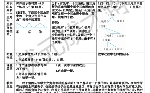 练习课_1-6年级上册_数学2年级上册教学资源包（新教材2025秋）_旧教材课件_导学案新版_3角的初步认识_第2课时直角、锐角和钝角的认识