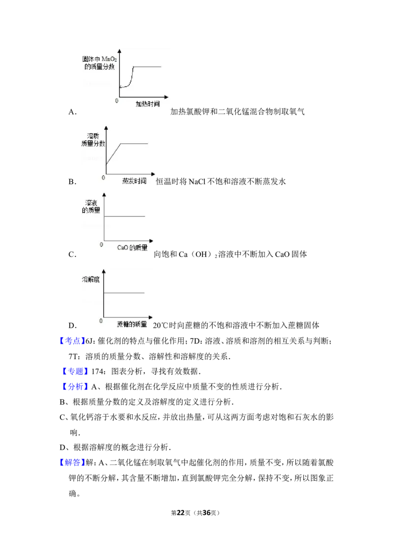 2012年上海市静安区中考化学一模试卷_0122026上海中考一模二模真题试卷_2025-2012年_5.上海中考化学一模二模（12-24）_一模_2012年上海市中考化学一模试卷（17份）
