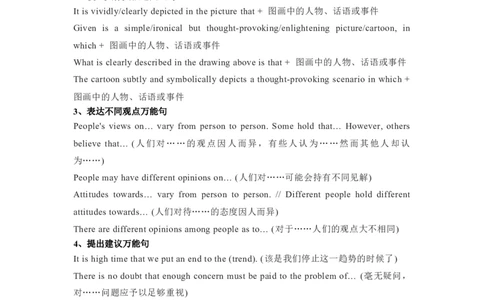 四六级写作高分模板句型_2025刘晓燕四六级_2025年12月刘晓燕六级全程班_00讲义资料_《四六级写作模板高分句型》