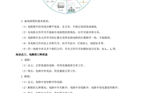 第十五章电流和电路（知识清单）-（人教版）（教师版）_初物_八年级上下册+九年级全一册物理_九年级物理全一册_知识清单