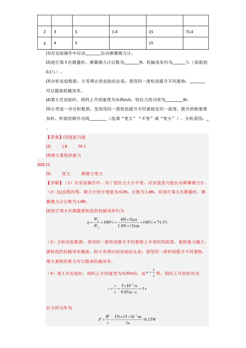第12章《简单机械》单元测试卷（教师版）_初物_八年级上下册+九年级全一册物理_八年级物理下册_讲义（更新中）-U26