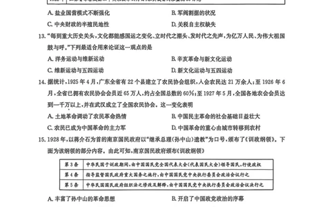 历史试卷_2026年01月高一试卷_260108河南省洛阳市强基联盟2025-2026学年高一上学期1月检测（全）_河南省洛阳市强基联盟2025-2026学年高一上学期1月月考历史试题含答案