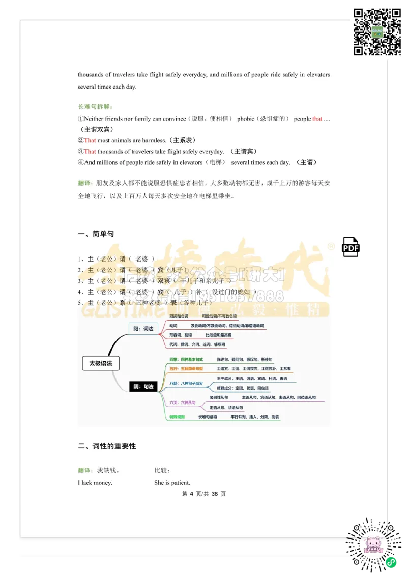 （祁连山）太极英语语法_2026年6月其他机构_06.2026六级英语26年06月_03.2026六级英语金榜老师_00讲义