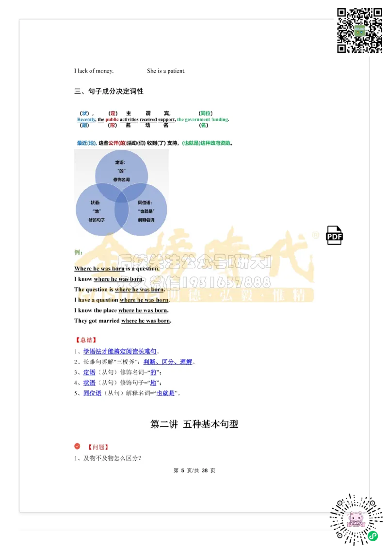 （祁连山）太极英语语法_2026年6月其他机构_06.2026六级英语26年06月_03.2026六级英语金榜老师_00讲义