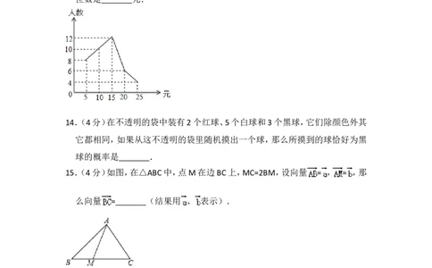2015年上海市嘉定区中考数学二模试卷(1)_0122026上海中考一模二模真题试卷_2025-2012年_2.上海中考数学一模二模（12-24）_二模_2015年上海市中考数学二模试卷（17份）