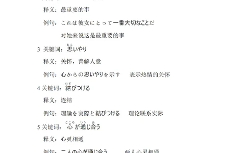 203考研日语--常用词汇库国际交流类（OCR）_203考研（日语）历年真题资料_203日语-复习资料_05-203考研日语作文_203考研日语-作文常用单词分类