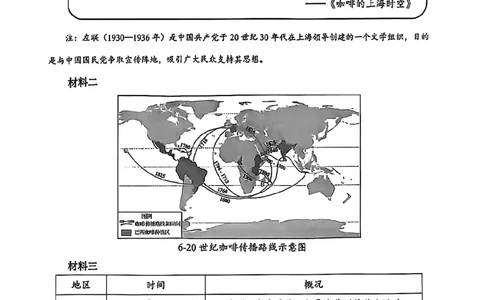 2026届静安区初三二模历史试卷_0122026上海中考一模二模真题试卷_2026上海二模更新中1_静安