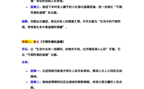 2024年上海金山区中考二模作文：&ldquo;不期而遇的温暖&rdquo;审题立意及范文（2）_0122026上海中考一模二模真题试卷_2025-2012年_1.上海中考语文一模二模（14-24）_二模