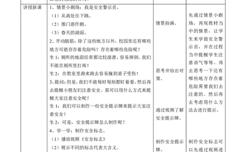 08安全地玩第二课时教案_26新二年级道法下册（统编版）_版本一(1)_部编版道德与法治2下_旧版_道法2下课件教案_02.道法2下教案设计_教案第一套