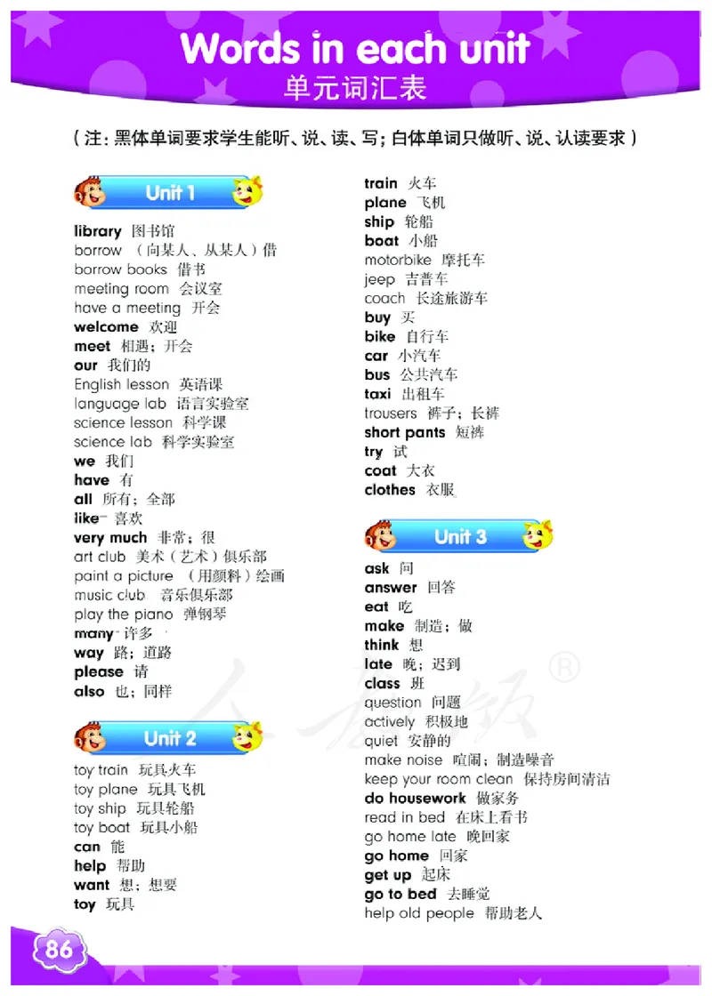 义务教育教科书&middot;英语（三年级起点）五年级下册_电子课本_小学电子课本_03英语_人教版（精通）（三年级起点）