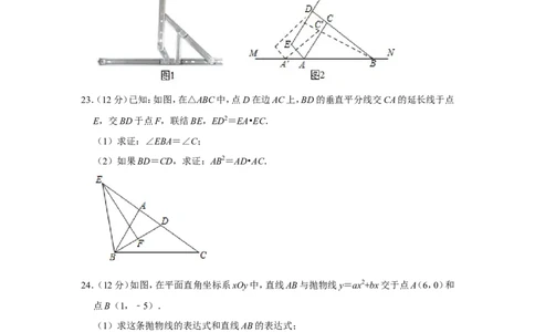 2019年上海市奉贤区中考数学一模试卷（含解析版）_0122026上海中考一模二模真题试卷_2025-2012年_2.上海中考数学一模二模（12-24）_一模_2019年上海市中考数学一模试卷（16份）