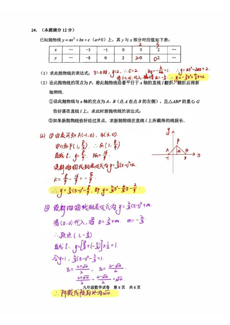 2025静安区初三一模数学参考答案_0122026上海中考一模二模真题试卷_2025-2012年_6.2025年上海一模_分科目整理（试卷及答案）英语听力音频在这里_数学_答案