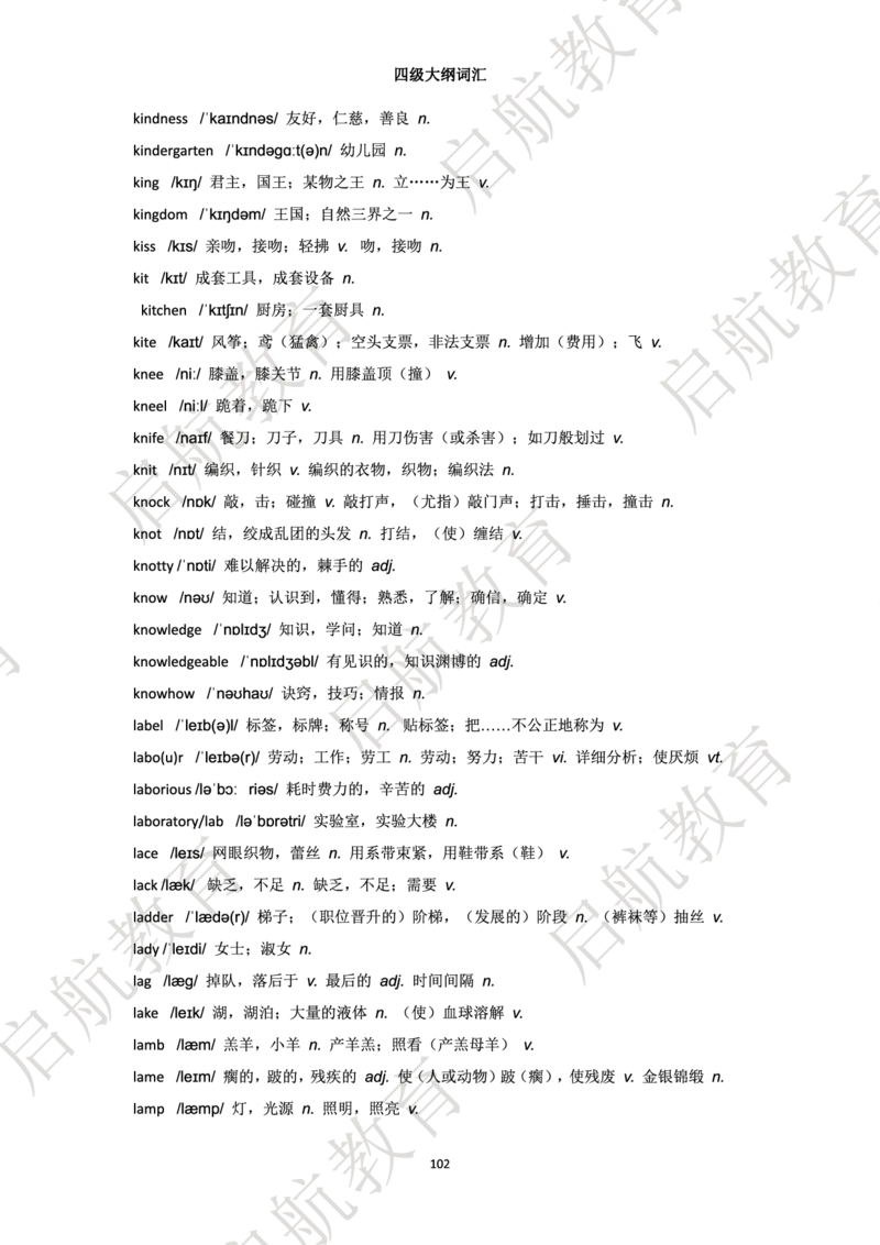 四级词汇大纲词_2025刘晓燕四六级_❤️2025年6月四六级新_2025年06月4级VIP全程（自动更新，与分享时间无关）_2025年06月4级VIP全程（自动更新，与分享时间无关）_01.电子讲义