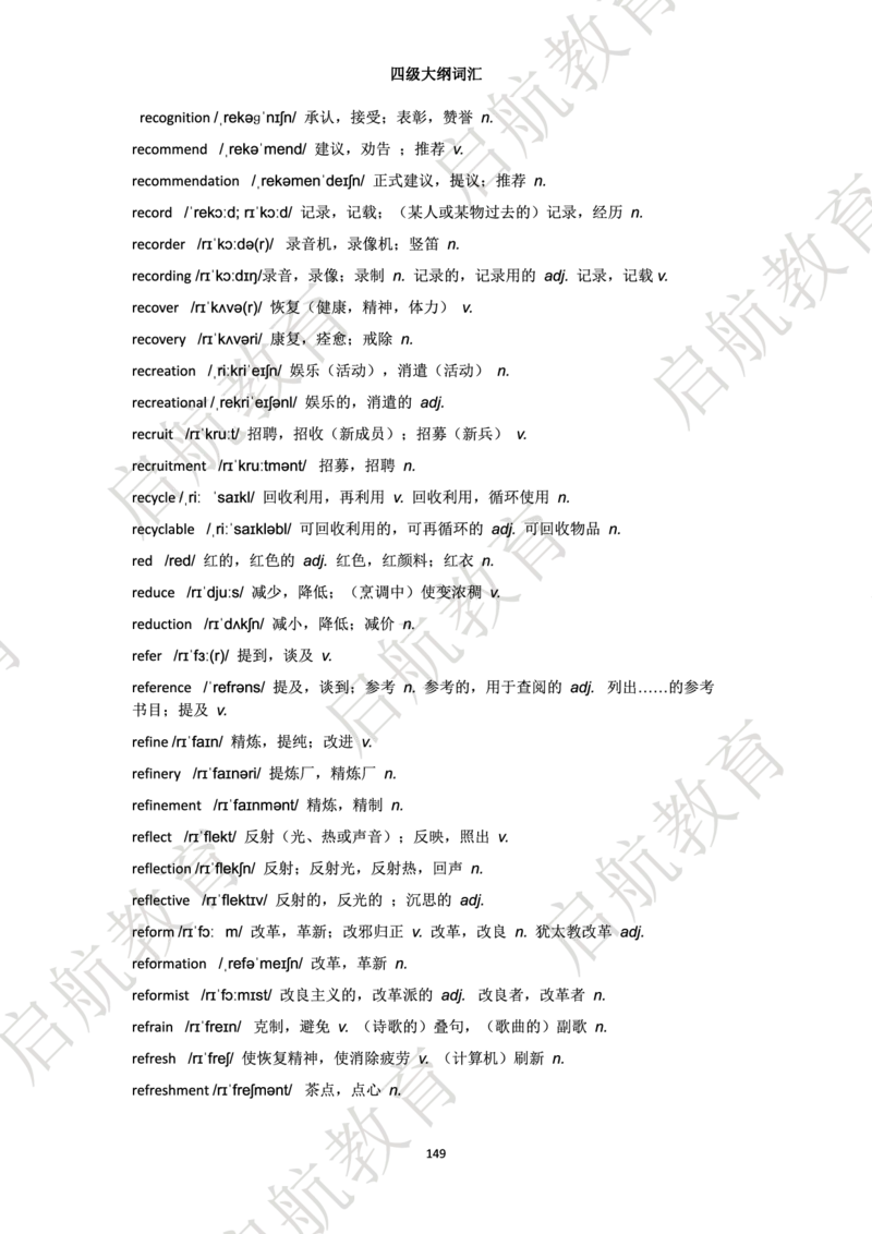 四级词汇大纲词_2025刘晓燕四六级_❤️2025年6月四六级新_2025年06月4级VIP全程（自动更新，与分享时间无关）_2025年06月4级VIP全程（自动更新，与分享时间无关）_01.电子讲义