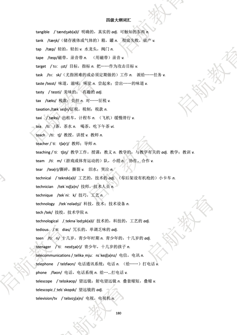 四级词汇大纲词_2025刘晓燕四六级_❤️2025年6月四六级新_2025年06月4级VIP全程（自动更新，与分享时间无关）_2025年06月4级VIP全程（自动更新，与分享时间无关）_01.电子讲义