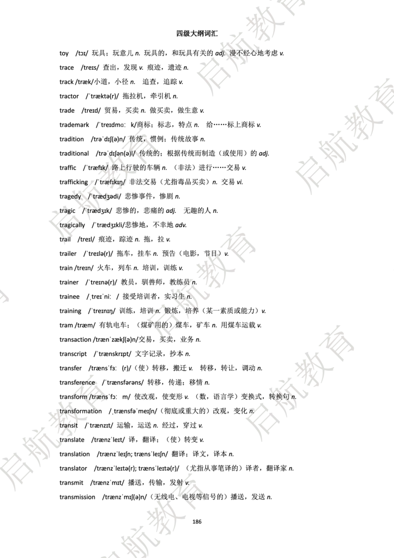 四级词汇大纲词_2025刘晓燕四六级_❤️2025年6月四六级新_2025年06月4级VIP全程（自动更新，与分享时间无关）_2025年06月4级VIP全程（自动更新，与分享时间无关）_01.电子讲义