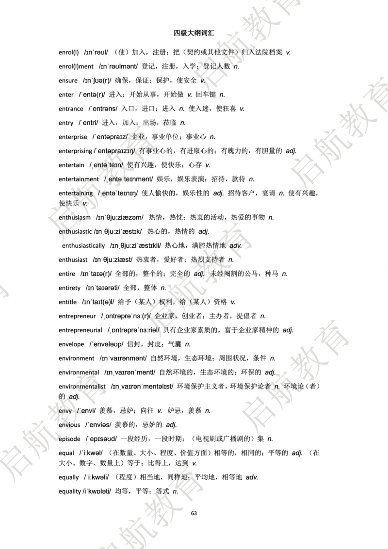 四级词汇大纲词_2025刘晓燕四六级_❤️2025年6月四六级新_2025年06月4级VIP全程（自动更新，与分享时间无关）_2025年06月4级VIP全程（自动更新，与分享时间无关）_01.电子讲义