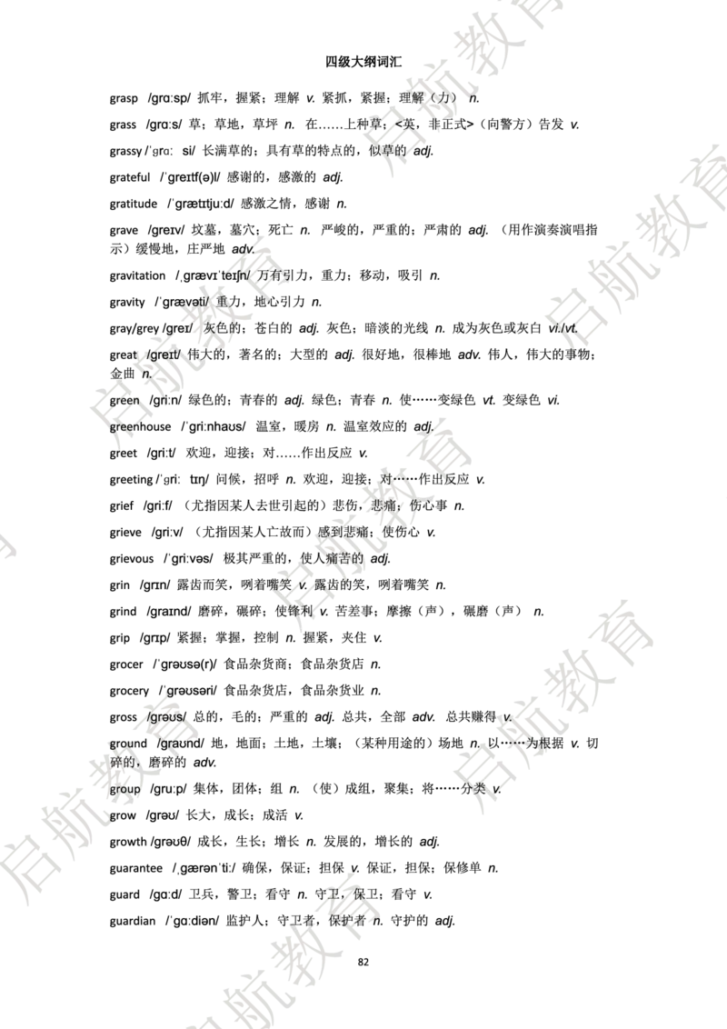 四级词汇大纲词_2025刘晓燕四六级_❤️2025年6月四六级新_2025年06月4级VIP全程（自动更新，与分享时间无关）_2025年06月4级VIP全程（自动更新，与分享时间无关）_01.电子讲义