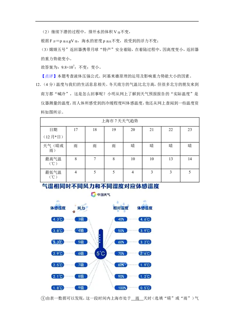 2020-2021学年上海市嘉定区九年级（上）期末物理试卷（一模）_0122026上海中考一模二模真题试卷_2025-2012年_4.上海中考物理一模二模（14-24）_一模_2021年上海市中考物理一模试卷（14份）