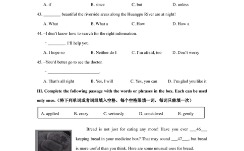 上海市虹口区2019届九年级上学期期末（一模）质量监控英语试题（PDF版）_0122026上海中考一模二模真题试卷_2025-2012年_3.上海中考英语一模二模（12-24）_一模_PDF版